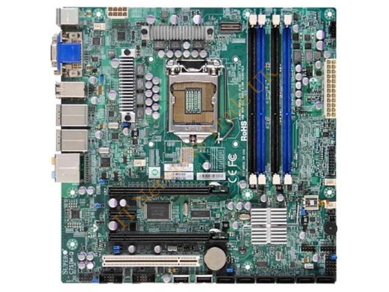 C7SIM-Q Supermicro Intel Q57 Express DDR3 4-Slot System Board Socket LGA1156 Server Motherboard