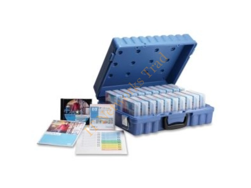 C8013A HP Ultrium1 200GB Storage Media Kit W/20X Cartridge/Label/1X Clean/Case Tape Media Cartridge