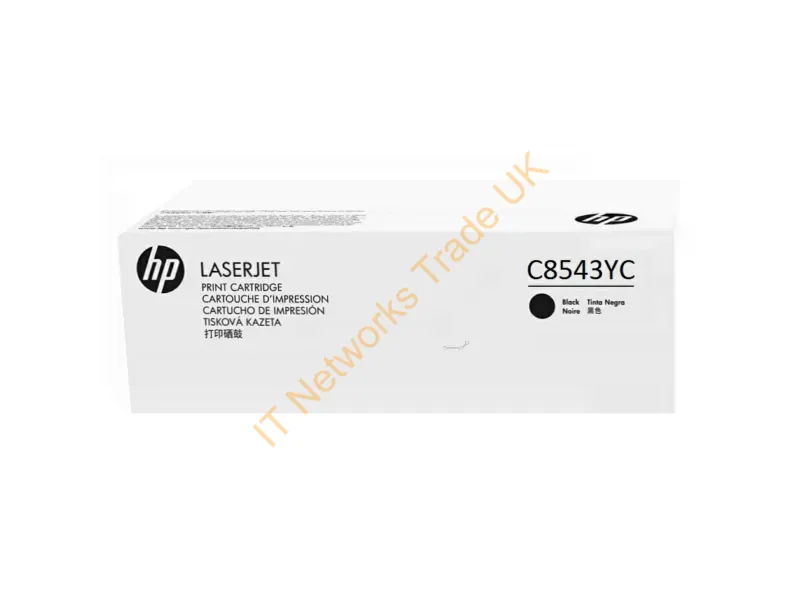 C8543YC HP 43x Toner Cartridge (Black)  LaserJet 9000/9040/9050 Series Printer