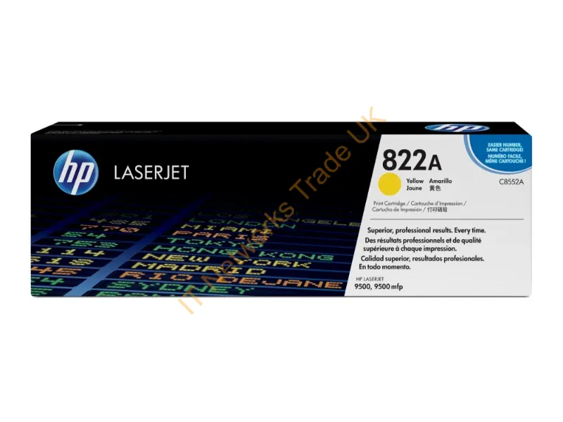 C8552A HP Toner Cartridge (Yellow)  Color LaserJet 9500 Series Printer