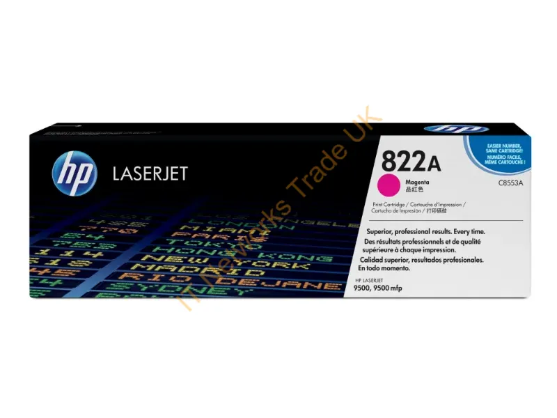 C8553A HP Toner Cartridge (Magenta)  Color LaserJet 9500 Series Printer