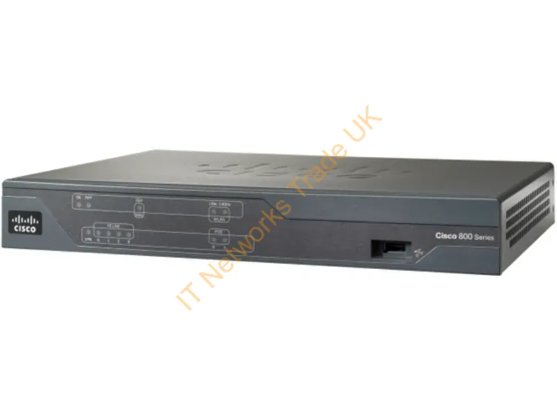 C881-K9 Cisco 230V 4-Port 10/100/1000Base-T Gigabit Ethernet Security Bundle Router