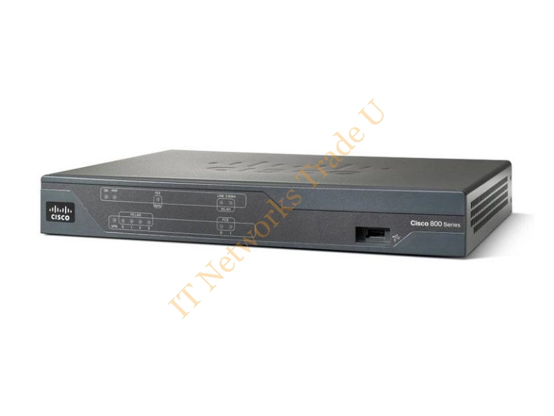 C881-V-K9 - Cisco 881, Wired Router Fast Ethernet Black