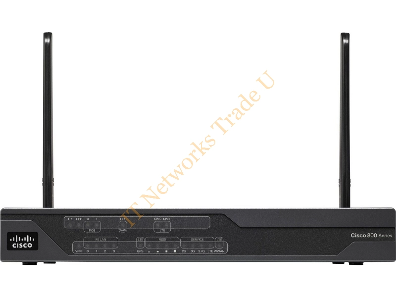 C887VAG-4G-GA-K9 - Cisco C887VAG-4G-GA-K9 Fast Ethernet 3G 4G Black network wireless router