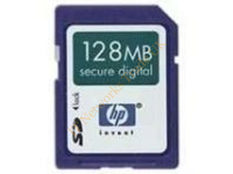 C8897A HP 128MB SD Flash Memory Card for Photosmart 320 Digital Camera/ Photosmart 320v Digital Camera.