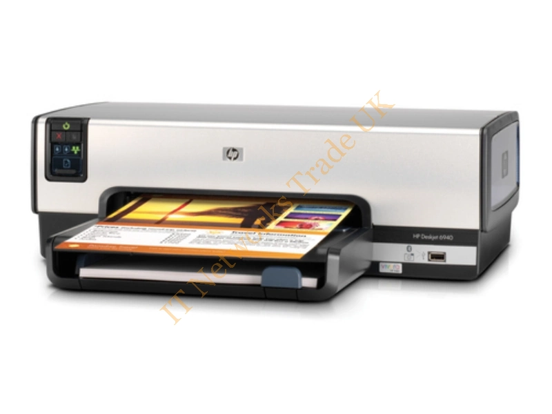 C8970B#UUS HP DeskJet 6940 Color Inkjet Printer 36ppm 150-Sheets 4800dpi x 1200dpi USB Ethernet 32MB RAM Optional Duplex