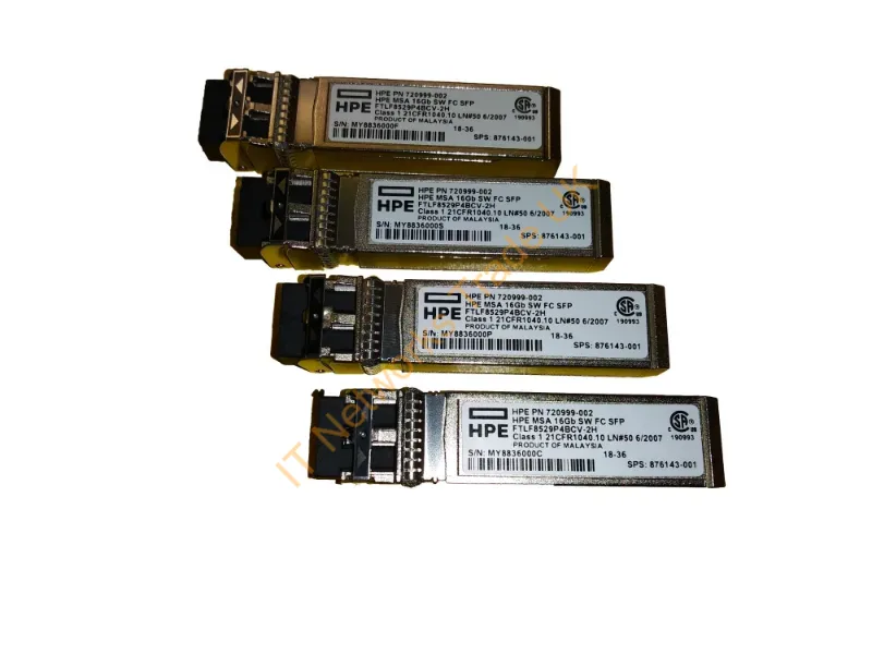 C8R24B HP MSA 16Gb Short Wave Fibre Channel SFP+ Transceiver Module (4-Pack)