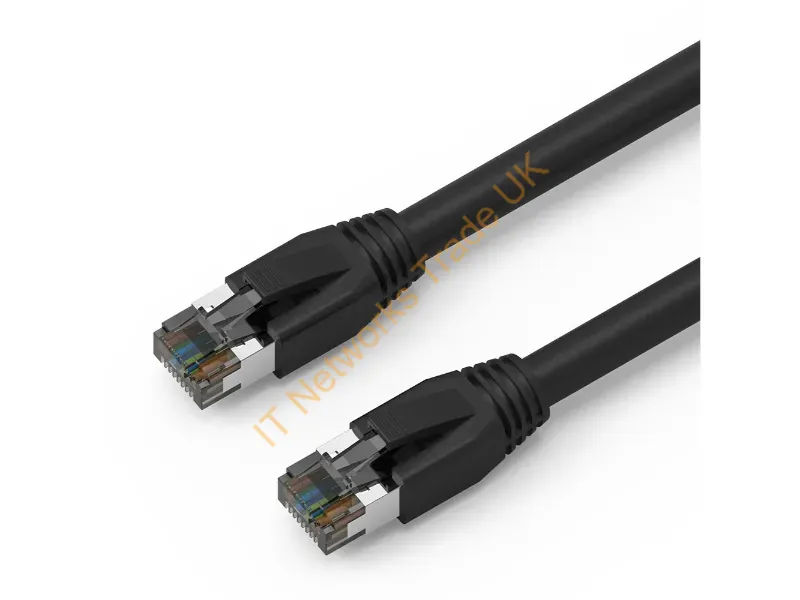 C8SBSFTP-K35-AX - Axiom C8Sbsftp-K35-Ax Networking Cable Black 419.7" (10.7 M) Cat8 Sf/Utp (S-Ftp)