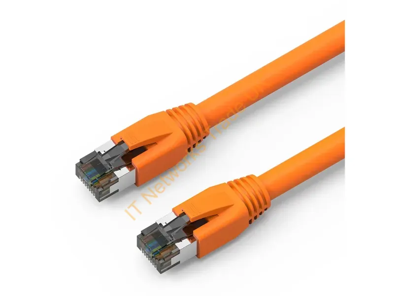C8SBSFTP-O50-AX - Axiom C8Sbsftp-O50-Ax Networking Cable Orange 600" (15.2 M) Cat8 Sf/Utp (S-Ftp)