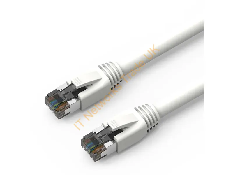 C8SBSFTP-W35-AX - Axiom C8Sbsftp-W35-Ax Networking Cable White 419.7" (10.7 M) Cat8 Sf/Utp (S-Ftp)