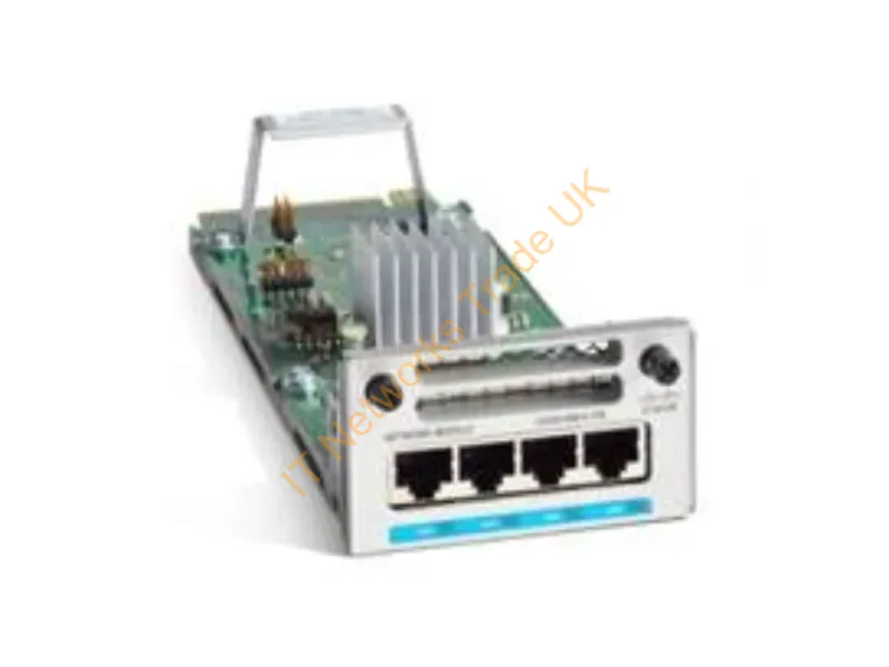 C9300-NM-4G= - Cisco C9300-NM-4G= Gigabit Ethernet network switch transceiver module