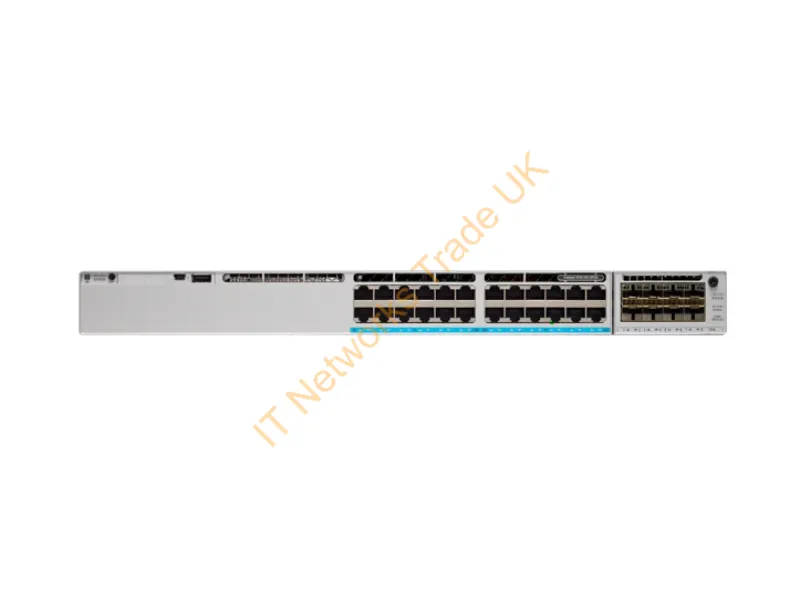 C9300L-24T-4G-E Cisco Catalyst 9300L 24-Port x 10/100/1000Base-T Manageable Layer-3 Rack-Mountable Network Switch