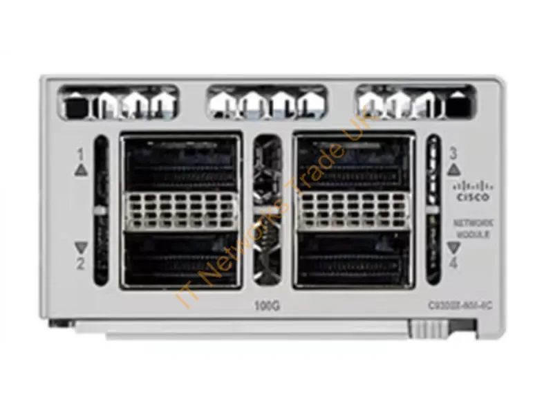 C9300X-NM-4C= - Cisco C9300X-NM-4C network switch module 40 Gigabit Ethernet, 100 Gigabit Ethernet