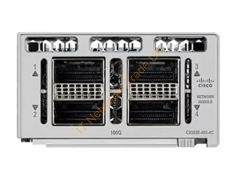 C9300X-NM-4C - Cisco C9300X-Nm-4C Network Switch Module 40 Gigabit Ethernet, 100 Gigabit Ethernet