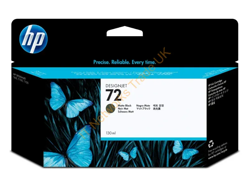 C9403A - C9403A (72) Ink Cartridge Black Matt, 130Ml