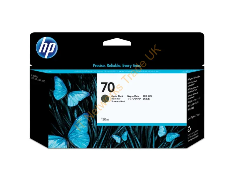 HP C9448A (70) Ink cartridge black matt, 130ml Printer