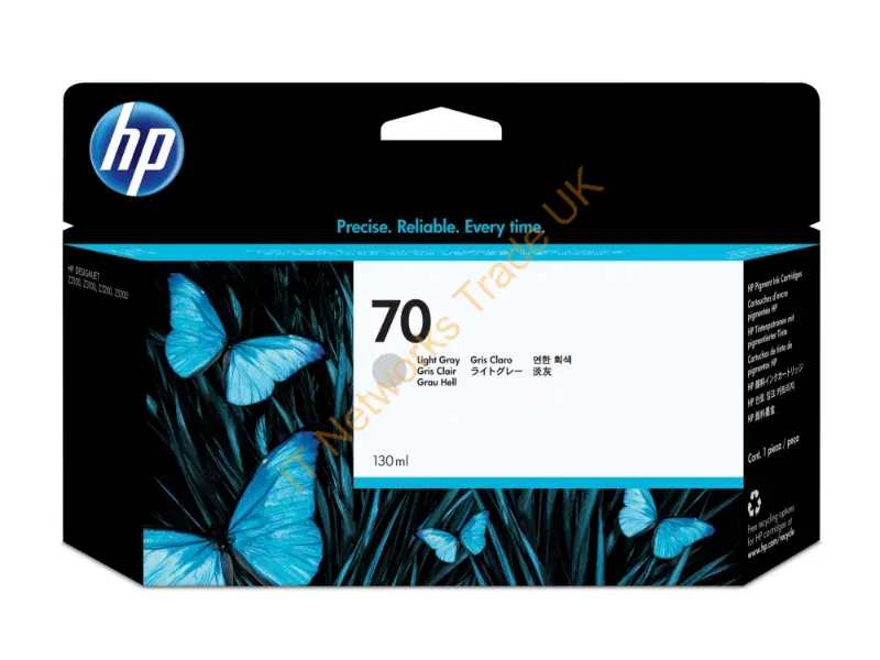 HP C9451A (70) Ink cartridge gray, 130ml Printer