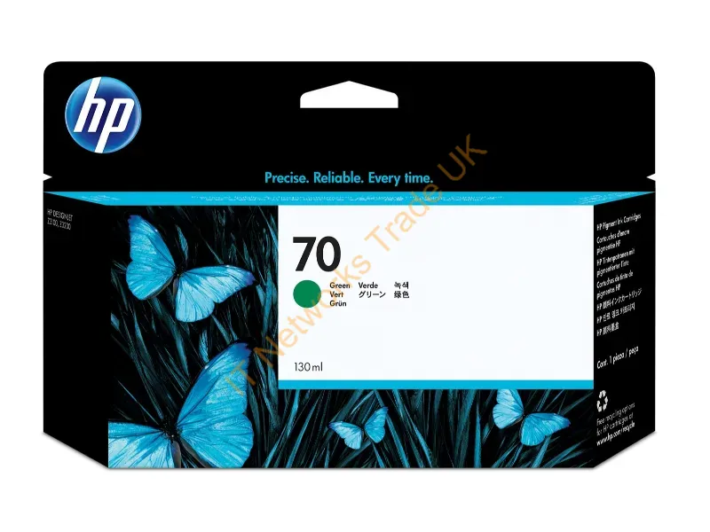HP C9457A (70) Ink cartridge green, 130ml Printer