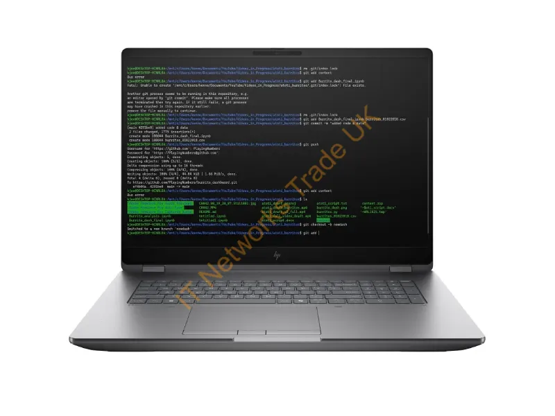 C94CGUT#ABA - Hp Zbook Fury G1I 18 Inch Mobile Workstation Pc Wolf Pro Security Edition - Data Science