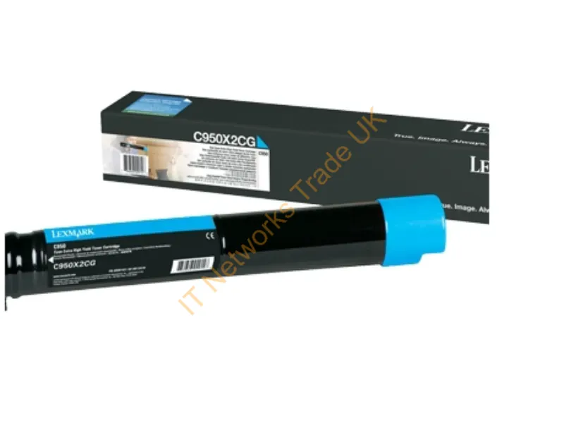C950X2CG - Lexmark C950X2CG Toner cyan, 22K pages @ 5% coverage Accessory