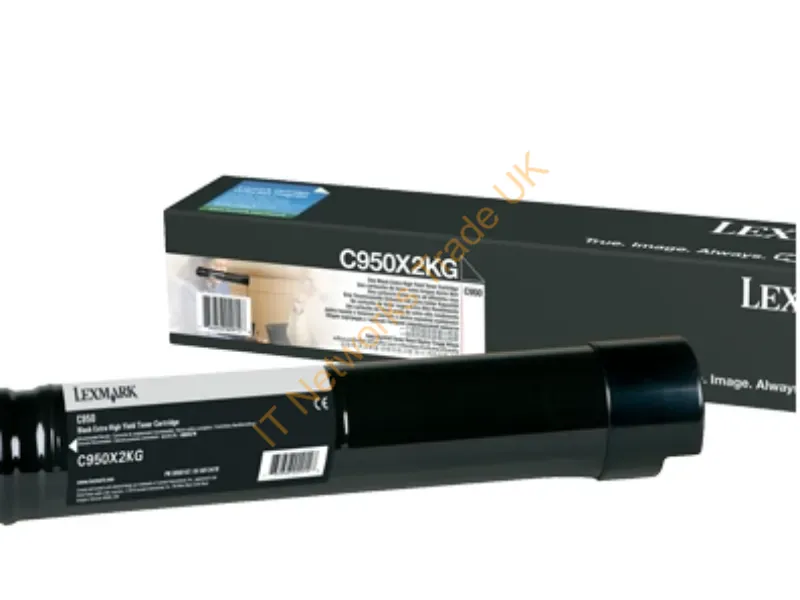 C950X2KG - Lexmark C950X2KG Toner black, 32K pages @ 5% coverage Accessory