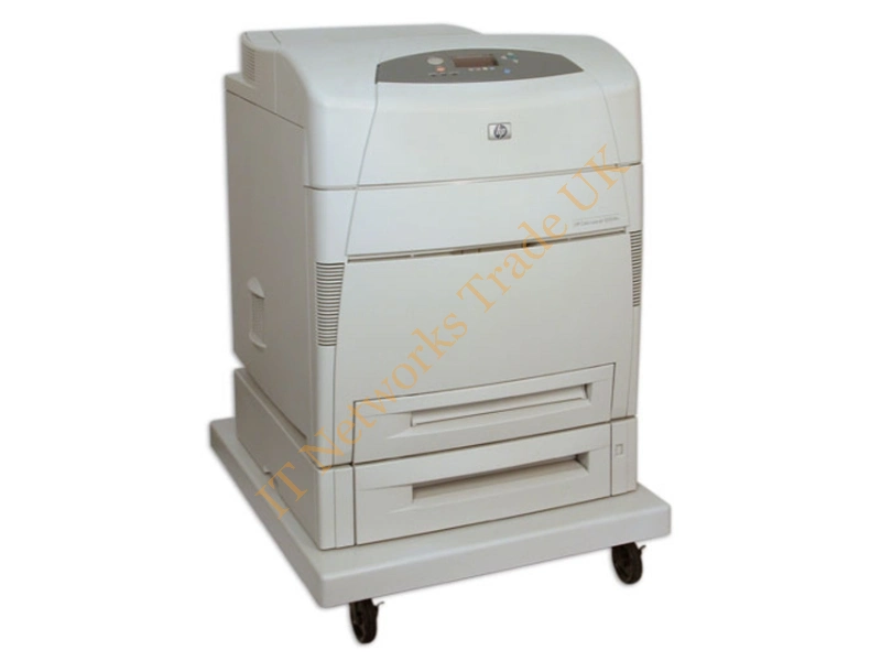 C9658A HP Color LaserJet 5500DTN Color Laser Printer 600-Sheets 600dpi x 600dpi 21ppm Duplex Parallel