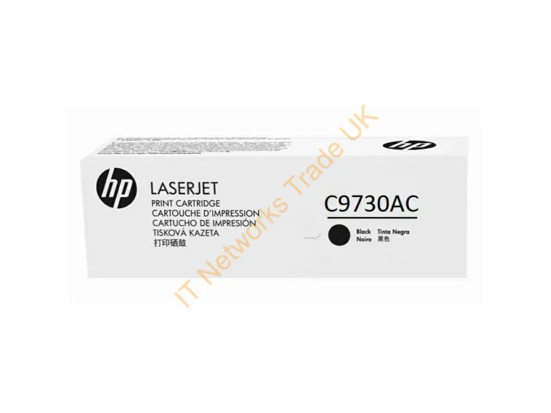 C9730AC HP C9730AC Black LaserJet Toner Cartridge