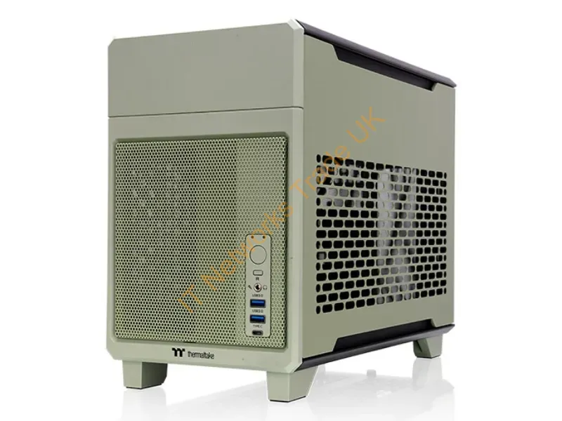 CA-11A-00SENN-00 - Thermaltake Tr100 Mini Tower Green