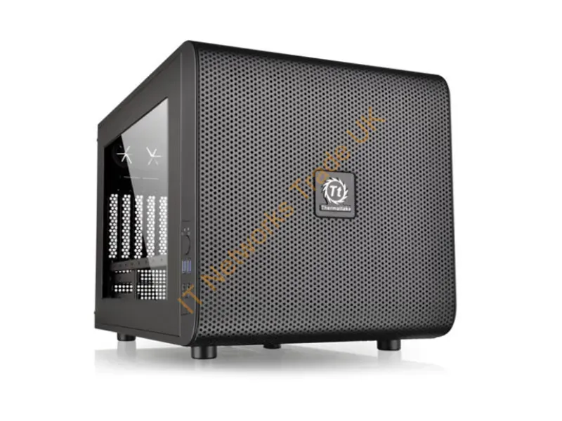 CA-1D5-00S1WN-00 Thermaltake Core V21 CA-1D5-00S1WN-00 No Power Supply MicroATX Cube Case (Black) Desktop Barebone