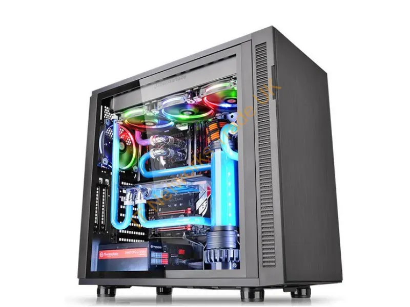 CA-1E3-00M1WN-03 Thermaltake Suppressor F31 Tempered Glass Edition CA-1E3-00M1WN-03 No Power Supply ATX Mid Tower (Black) Desktop Barebone