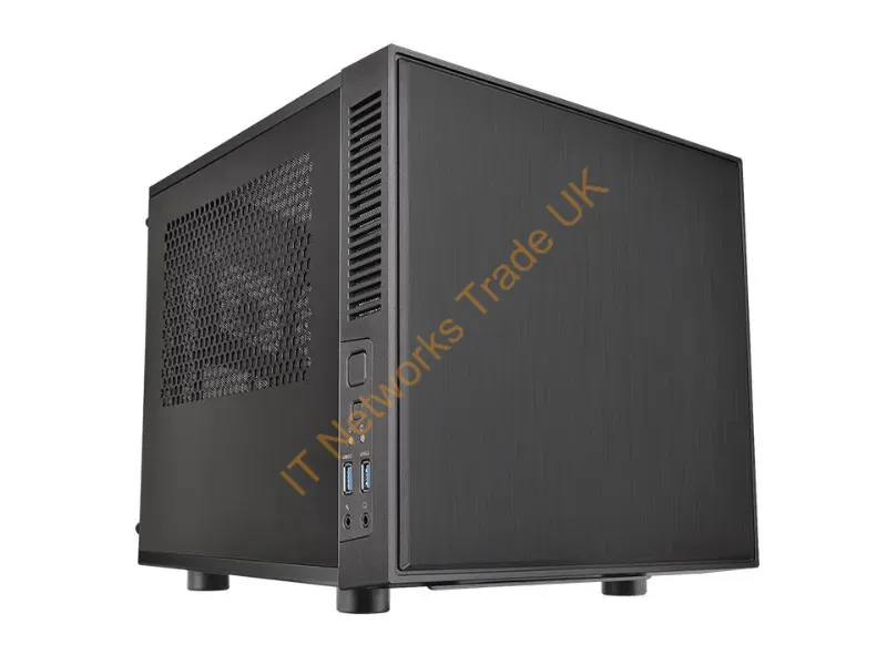 CA-1E6-00S1WN-00 Thermaltake Suppressor F1 CA-1E6-00S1WN-00 No Power Supply Mini-ITX Cube Case (Black) Desktop Barebone