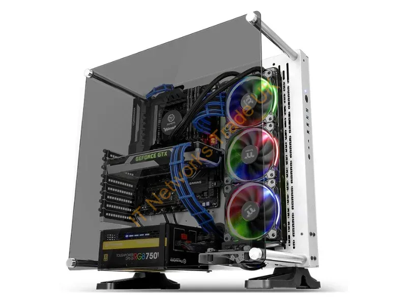 CA-1G4-00M6WN-05 - Thermaltake Core P3 Tg Snow Midi Tower Transparent, White