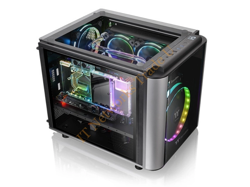 CA-1L2-00S1WN-00 Thermaltake Level 20 VT CA-1L2-00S1WN-00 No Power Supply MicroATX Case (Black) Desktop Barebone