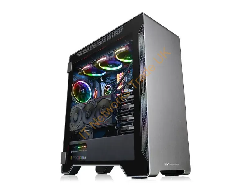 CA-1L3-00M9WN-00 Thermaltake A500 Aluminum Tempered Glass Edition CA-1L3-00M9WN-00 No Power Supply ATX Mid Tower (Space Gray) Desktop Barebone