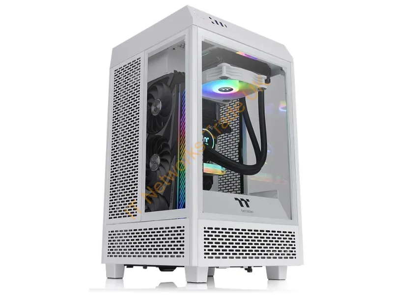 CA-1R3-00S6WN-00 - Thermaltake The Tower 100 Snow Mini Tower White