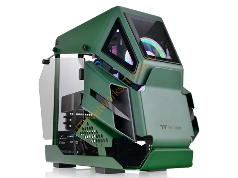 CA-1R4-00SCWN-00 - Thermaltake Ah T200 Cube Black, Green