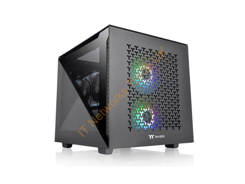 CA-1V1-00S1WN-01 - Thermaltake Divider 200 Tg Air Micro Micro Tower Black