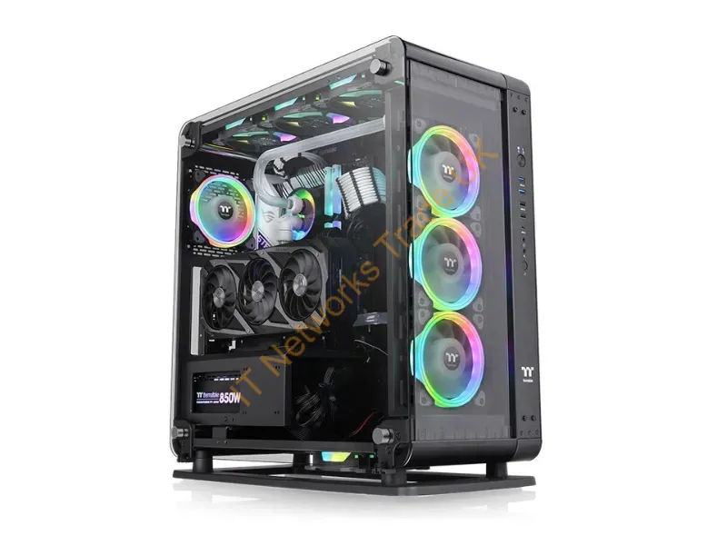 CA-1V2-00M1WN-00 - Thermaltake Core P6 Tempered Glass Mid Tower Midi Tower Black