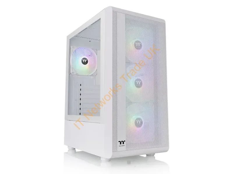 CA-1X2-00M6WN-01 - Thermaltake S200 Plus Tg Argb Snow Midi Tower White