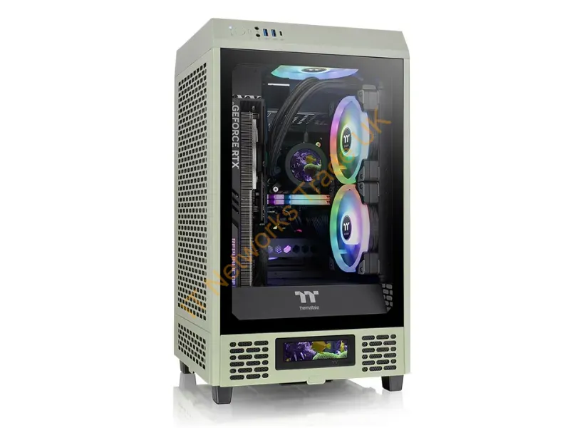 CA-1X9-00SEWN-00 - Thermaltake Tower 200 Mini Tower Green