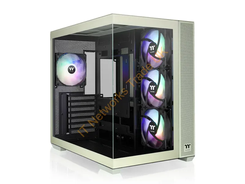 CA-1Z2-00MEWN-00 - Thermaltake View 380 Tg Argb Matcha Green Midi Tower