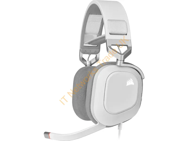CA-9011238-EU - Corsair HS80 RGB USB Headset Wired Handheld Gaming White