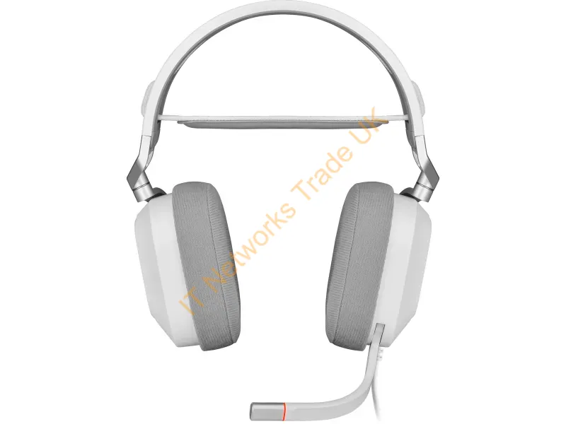 CA-9011238-NA - Corsair Hs80 Headset Wired Head-Band Gaming Usb Type-A White