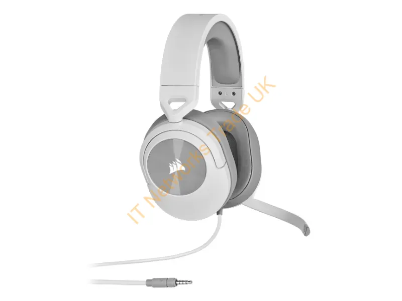 CA-9011261-NA - Corsair Hs55 Stereo Headset Wired Head-Band Gaming White