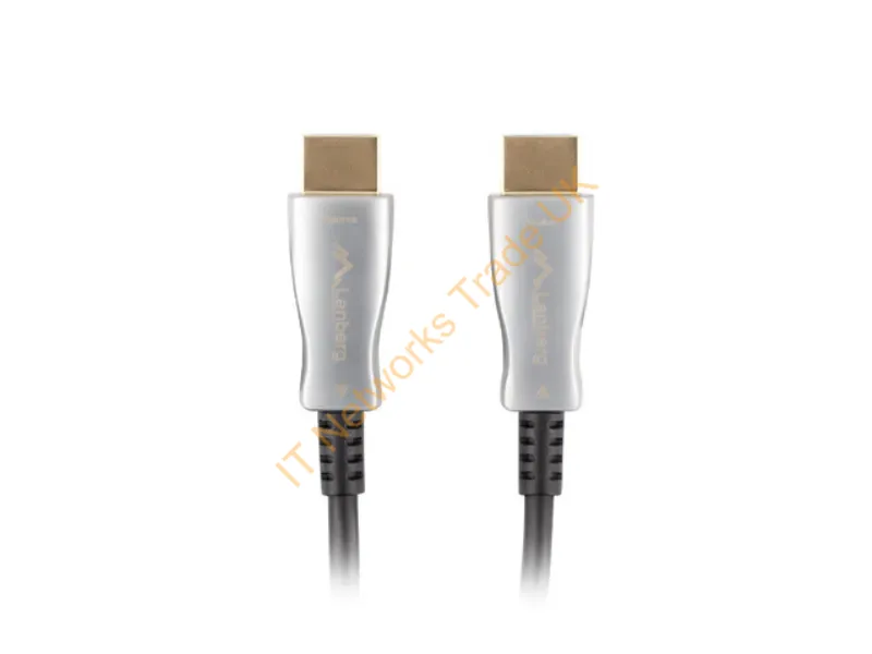 CA-HDMI-20FB-0800-BK - Lanberg CA-HDMI-20FB-0800-BK HDMI cable 80 m HDMI Type A (Standard) Black, Silver