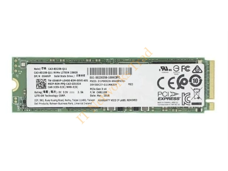 CA3-8D256 Lite On CA3 Series 256GB Multi-Level Cell (MLC) PCI Express 3.0 x4 NVMe M.2 2280 Solid State Drive SSD Storage