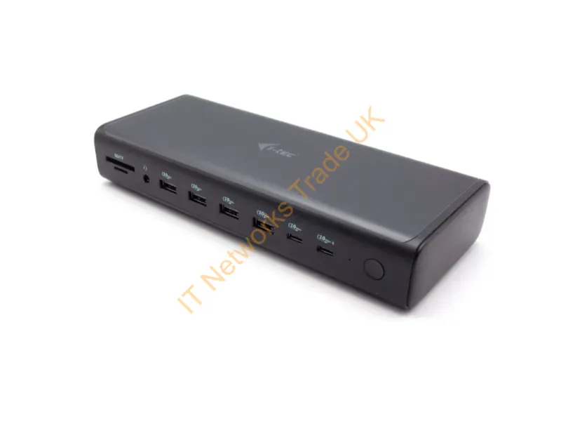 CA6MONITORDOCKPD - i-tec Universal 6x 4K/60Hz Display Docking Station + Power Delivery 140W