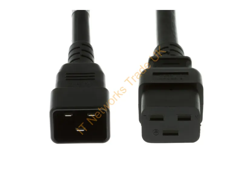 CAB-C19-CBN= Cisco 9.ft 250V AC Standard Power Cord for Catalyst 6500 Series Switch Power Cable