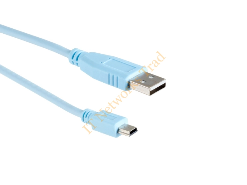 CAB-CONSOLE-USB Cisco 6ft Type-A USB Mini Type-B USB Cable