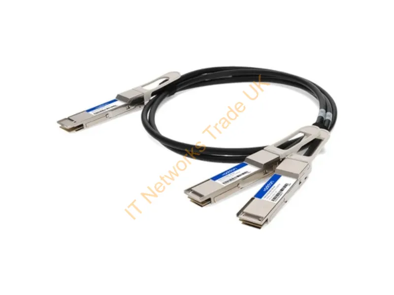 CAB-D-2Q-200G-1M-AO - Addon Networks Cab-D-2Q-200G-1M-Ao Infiniband/Fibre Optic Cable 39.4" (1 M) 2Xqsfp28 Qsfp-Dd Black, Silver